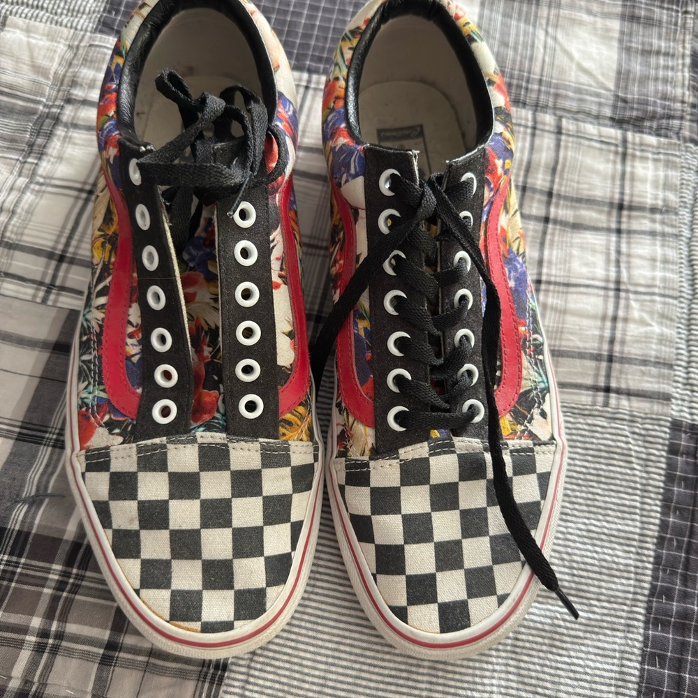 Vans Multicolor Checkered Sneakers